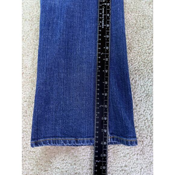 Old Navy The Dreamer Jeans Size 12 Boot Cut Dark Wash Western Y2K 34x30 D306 - Picture 11 of 13